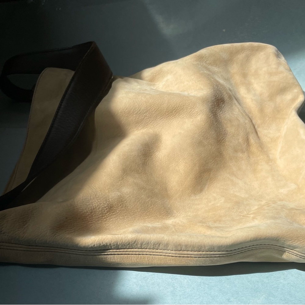 NWOT Coach Beige/Brown Nubuc Vintage Hobo Purse - Picture 10 of 13